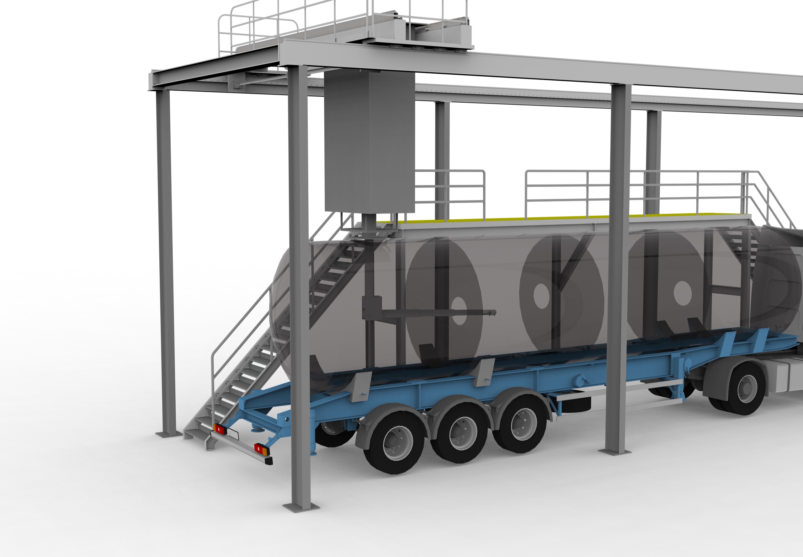 Automated tank-cleaning station reference for project case discussion