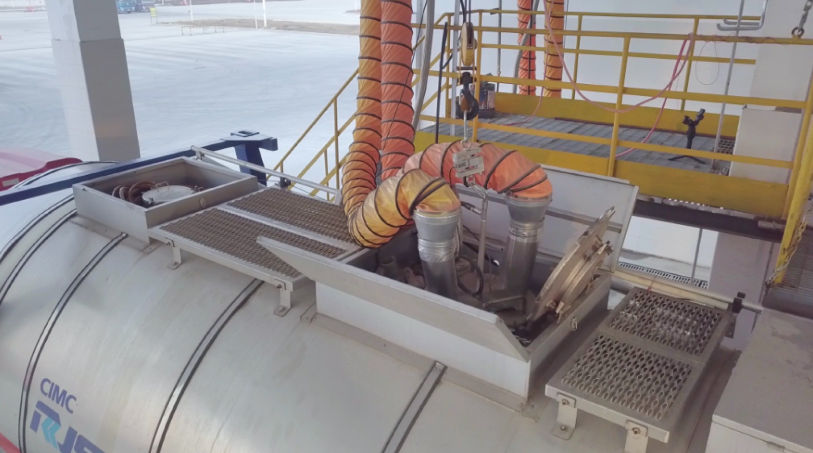 Supplied wash-bay installation reference