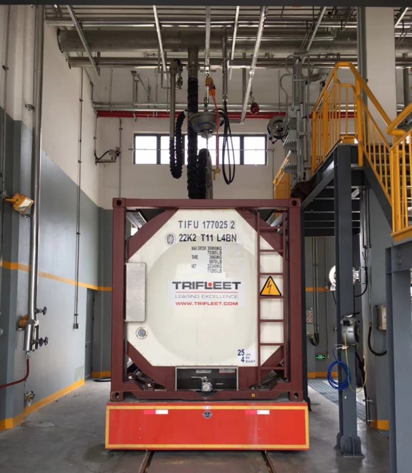 Supplied tank-cleaning operation reference